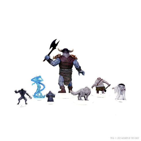 D&D Idols of the Realms Miniatures Icewind Dale Rime of the Frostmaiden-2D Frost Giant